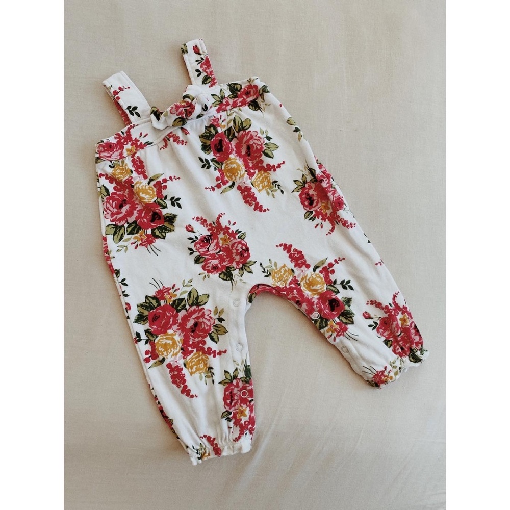 Darling Laura Ashley Cotton Rose Onesie- 3-6 mo